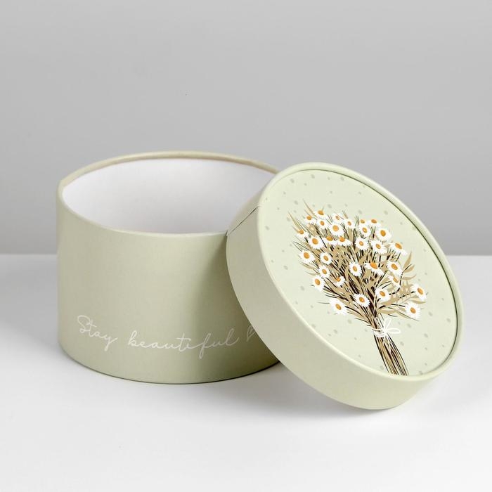 Коробка подарочная, упаковка, «Ромашки», 13 х 9 см Коробка подарочная, упаковка, «Ромашки», 13 х 9 см