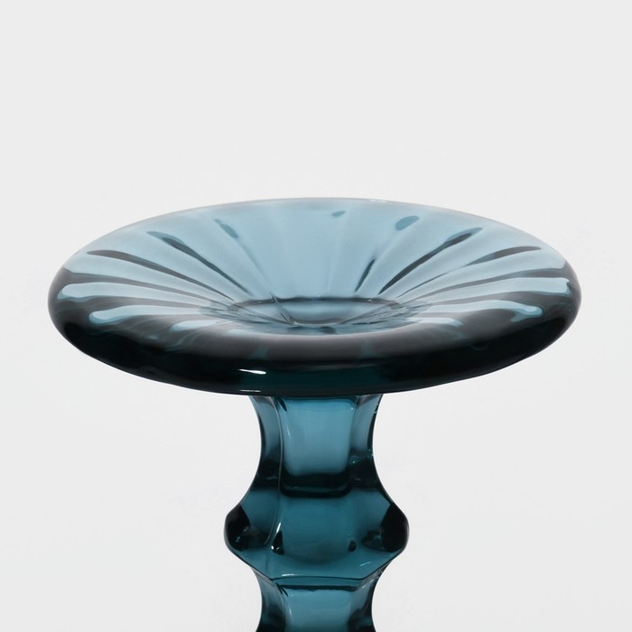 Бокал из стекла для шампанского Magistro «Ла-Манш», 160 мл, цвет синий Бокал из стекла для шампанского Magistro «Ла-Манш», 160 мл, цвет синий