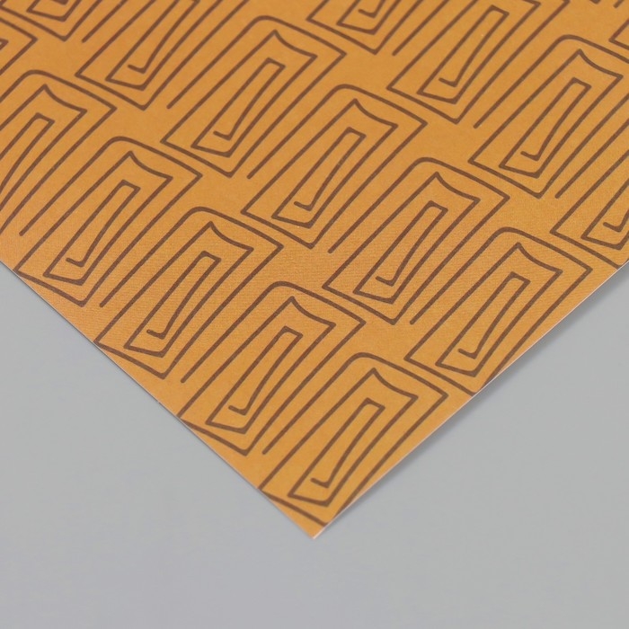 Бумага для скрапбукинга Бумага для скрапбукинга "Греция" плотность 180 гр набор 10 шт 15,5х17 см