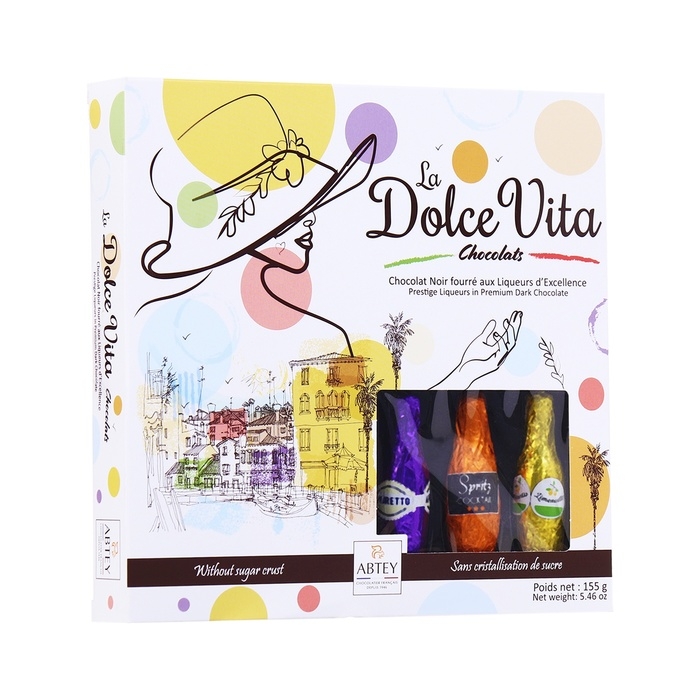 Новый год. Шоколад фигурный DOLCE VITA, ассорти ликёров, 13 г Новый год. Шоколад фигурный DOLCE VITA, ассорти ликёров, 13 г