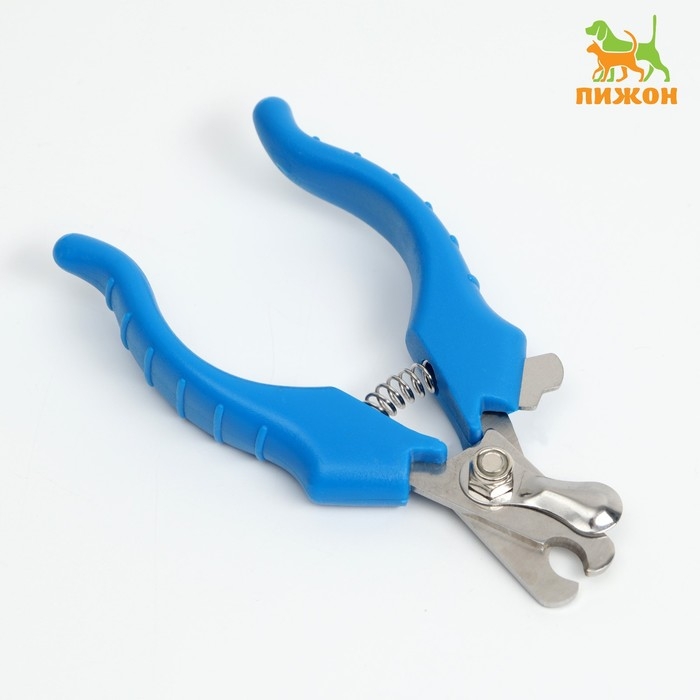 Когтерез боковой малый эконом, 12 х 4,5 х 1,4 см, синий Когтерез боковой малый эконом, 12 х 4,5 х 1,4 см, синий