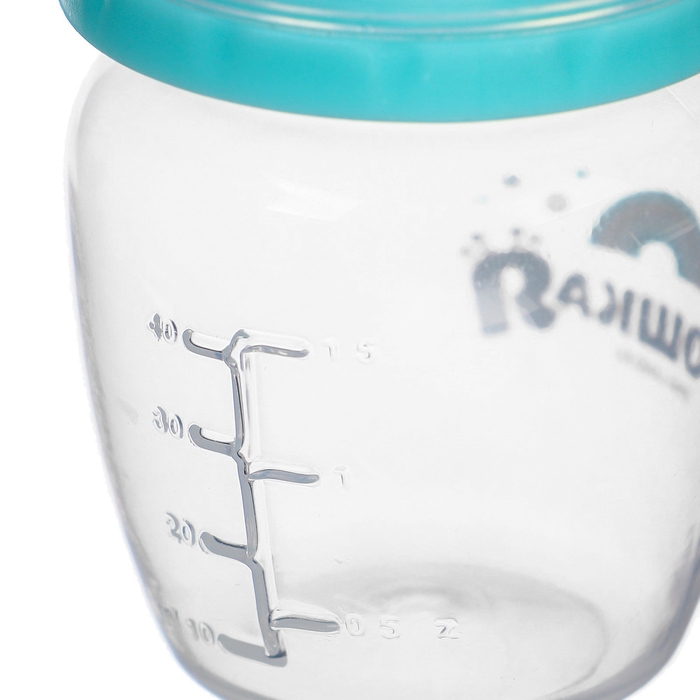 Бутылочка для кормления, классическое горло, 60 мл (мерная шкала до 40мл) Basic, 0+ мес., цвет бирюзовый Бутылочка для кормления, классическое горло, 60 мл (мерная шкала до 40мл) Basic, 0+ мес., цвет бирюзовый