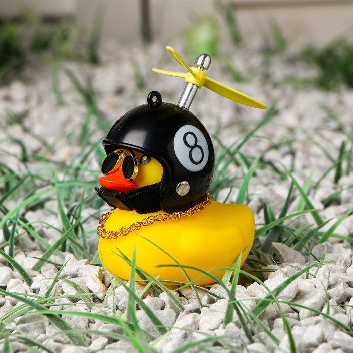Утка с пропеллером, цвет желтый, восьмерка Утка с пропеллером, цвет желтый, восьмерка