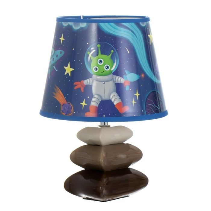 Настольная лампа  Настольная лампа "Инопланетяне" Е14 15Вт 20х20х28 см RISALUX