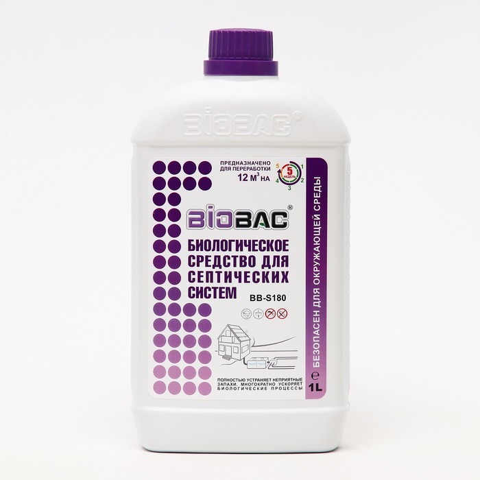 Средство для септических систем BB-S 180 дней 1 л Средство для септических систем BB-S 180 дней 1 л