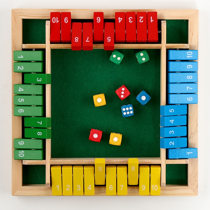 Настольная игра Настольная игра "Весёлый счёт" 22,5x22.5x3