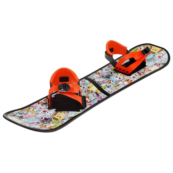 Сноуборд детский Snow Cat, 95 см, цвет разноцветный Сноуборд детский Snow Cat, 95 см, цвет разноцветный