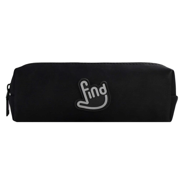 Пенал мягкий, 1 отделение, 65 х 195 х 50 мм, объёмный, искусственная кожа, нашивка, Феникс  Пенал мягкий, 1 отделение, 65 х 195 х 50 мм, объёмный, искусственная кожа, нашивка, Феникс "Заяви о себе" 61354