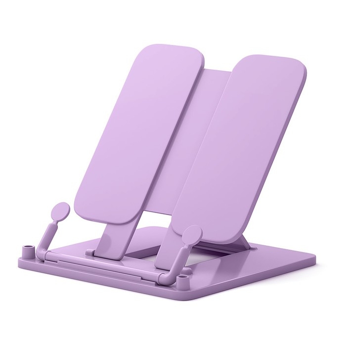 Подставка для книг пластиковая ErichKrause Pastel Bloom, фиолетовый Подставка для книг пластиковая ErichKrause Pastel Bloom, фиолетовый