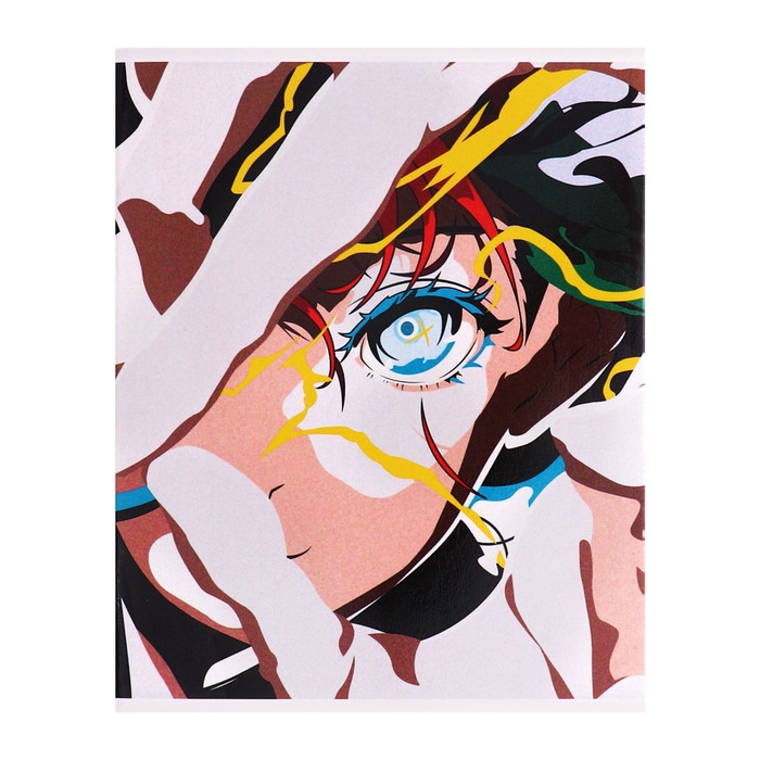 Тетрадь 96 листов в клетку Calligrata Тетрадь 96 листов в клетку Calligrata "Аниме", обложка мелованный картон, глянцевая ламинация, блок офсет МИКС