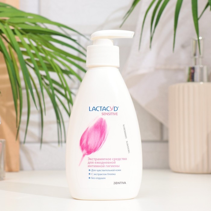 Лосьон Лактацид для интимной гигиены для чувствительной кожи, 200 мл Лосьон Лактацид для интимной гигиены для чувствительной кожи, 200 мл
