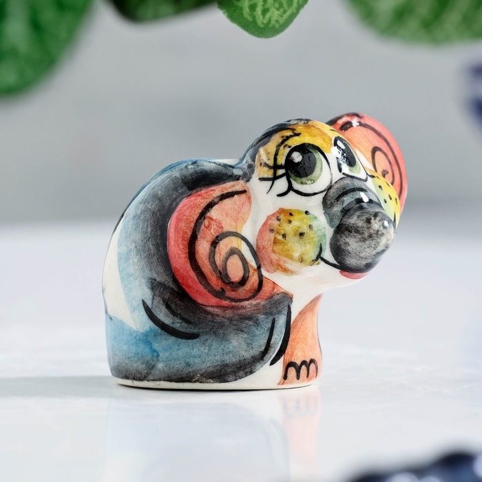 Сувенир Сувенир "Слоник маленький", гжель, цвет