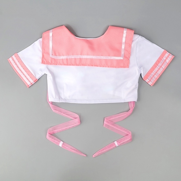 Карнавальный набор «Каваи тян»: топ, юбка на липучке, чулки, р-р 38-46, цвет розовый Карнавальный набор «Каваи тян»: топ, юбка на липучке, чулки, р-р 38-46, цвет розовый