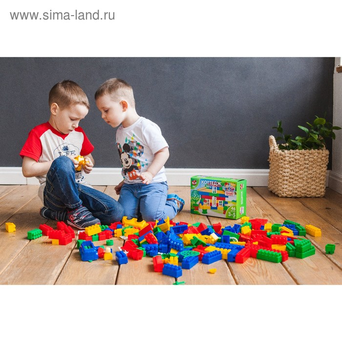 Конструктор «МОЙ ГОРОД: коттедж», 46 деталей Конструктор «МОЙ ГОРОД: коттедж», 46 деталей