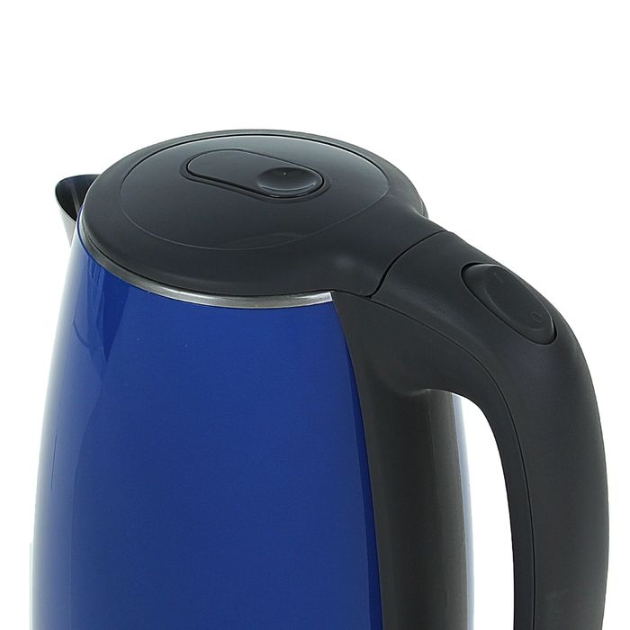 Чайник электрический Galaxy GL 0307, 1.7 л, 2000 Вт, синий