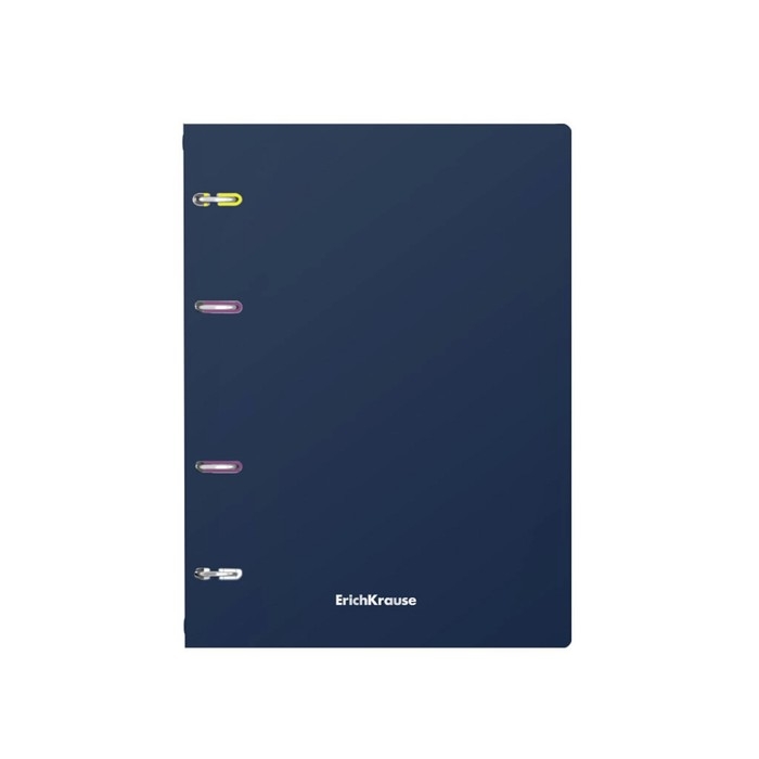 Тетрадь на кольцах, 80 листов в клетку, ErichKrause Classic, пластиковая обложка, блок офсет 100% белизна, МИКС Тетрадь на кольцах, 80 листов в клетку, ErichKrause Classic, пластиковая обложка, блок офсет 100% белизна, МИКС