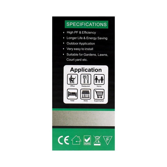 Светильник фасадный «Глосс», FSD-046, 4 Вт, 3000К, 2 луча, IP65, 220 В, пластик, черный Светильник фасадный «Глосс», FSD-046, 4 Вт, 3000К, 2 луча, IP65, 220 В, пластик, черный