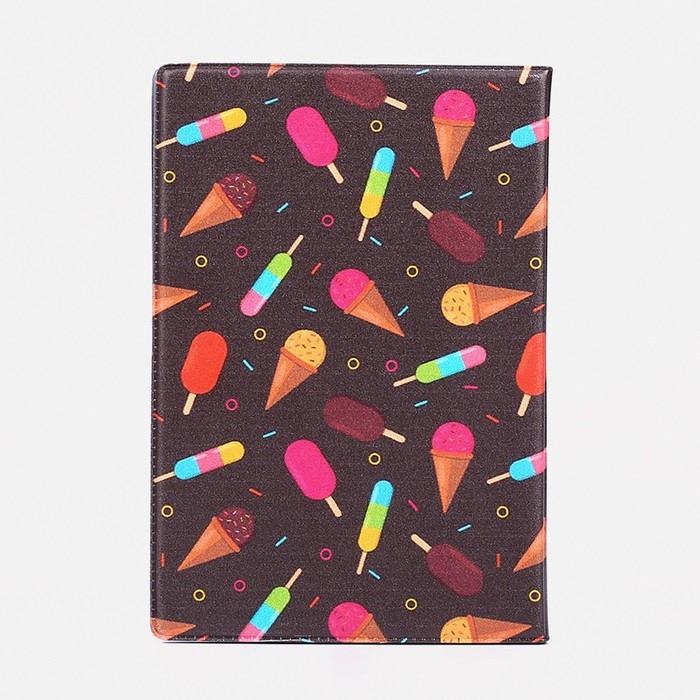 Обложка для паспорта, цвет чёрный