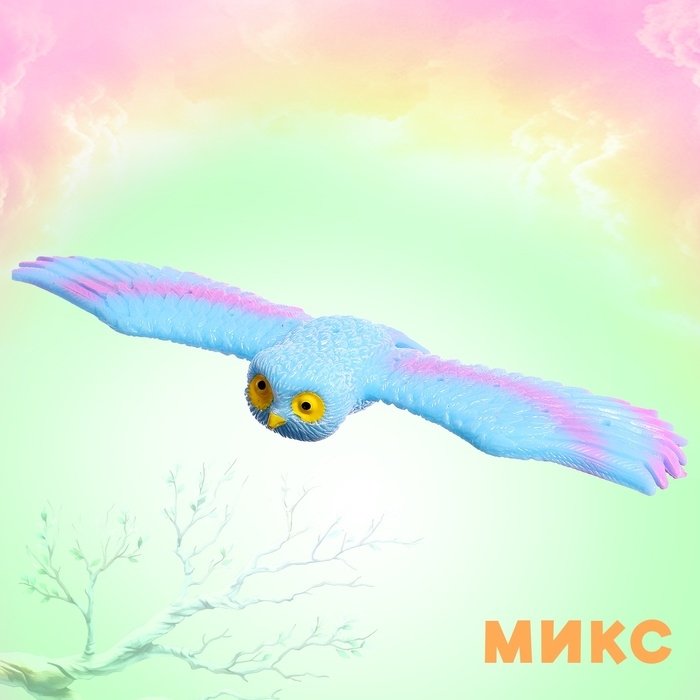 Фигурка птицы «Сова», шлепающий браслет Фигурка птицы «Сова», шлепающий браслет