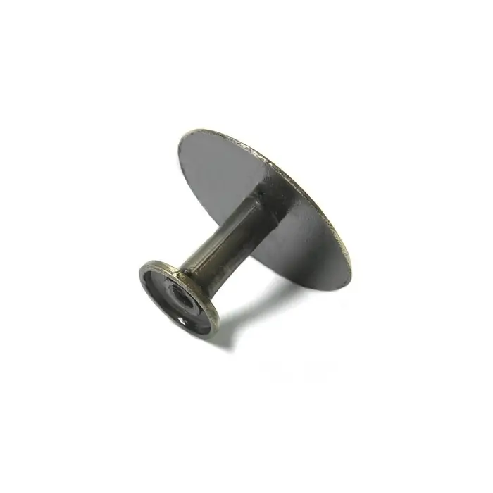 Ручка-кнопка ТУНДРА РК014AB, цвет бронза