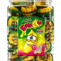 Жевательный мармелад с кислой начинкой &laquo;Банан&raquo;, 12 г
