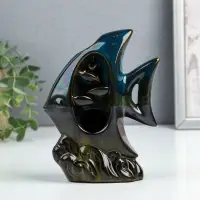 Подставка для благовоний TAKE IT EASY &laquo;Рыбка&raquo;, набор благовоний конусы, стелющийся дым, 6.7&times;5.1&times;4.3 см