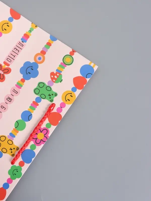 Пакет подарочный "Бусы" ламинированный 26 х 12 х 32 см