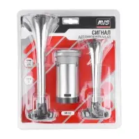 Сигнал автомобильный AVS HR 02 (2 шт. комплект) Хром