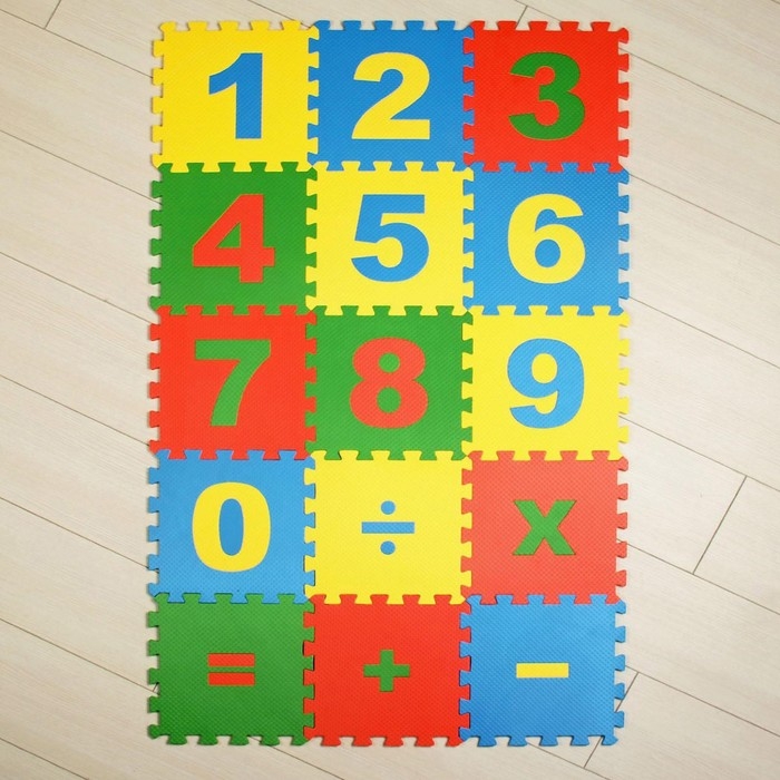 Мягкий пол развивающий «Математика» Мягкий пол развивающий «Математика»