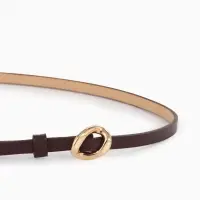 Ремень жен 01-01-01-07, Июнь2514, 1*0,3*110 см, без винта, пряж золото, затяж, корич Ремень жен 01-01-01-07, Июнь2514, 1*0,3*110 см, без винта, пряж золото, затяж, корич