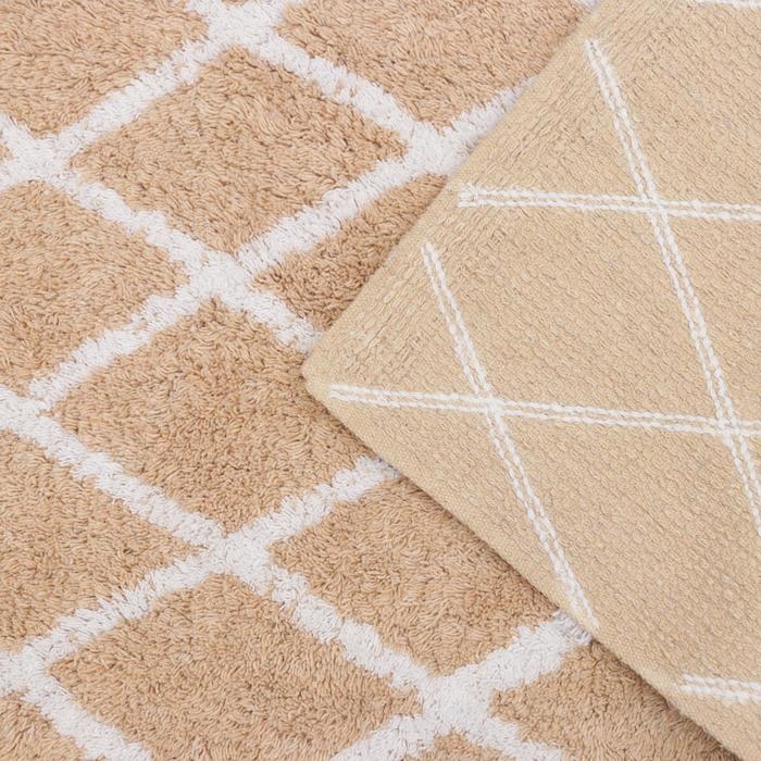 Набор ковриков для ванной и туалета Доляна «AntiSlip», 2 шт, 50×80 см, 50×50 см Набор ковриков для ванной и туалета Доляна «AntiSlip», 2 шт, 50×80 см, 50×50 см