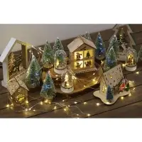 Светодиодная фигура под куполом &laquo;Дед Мороз&raquo; 6&times;9.5&times;6 см, дерево, батарейки LR1130&times;3 (нет в комплекте), свечение тёплое белое