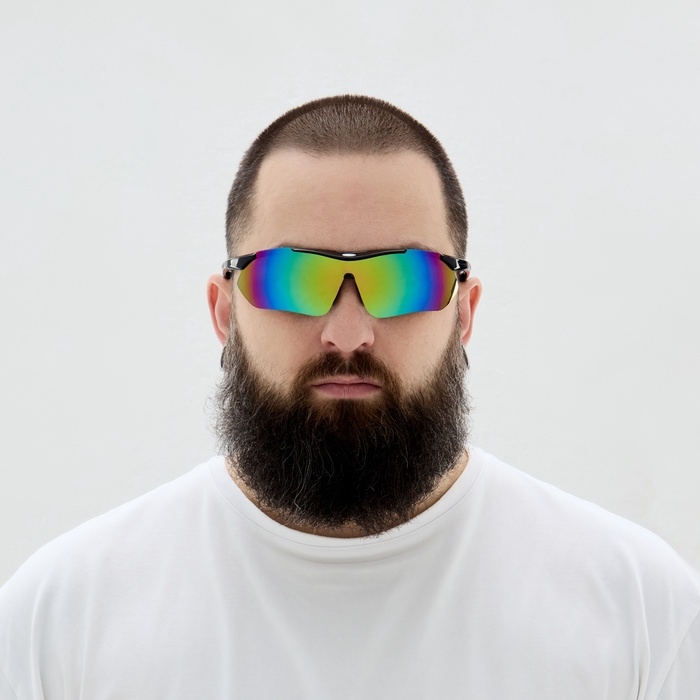 Очки солнечные спортивные велосипедные, uv 400, дужка 11.7 см, ширина 16.5 см Очки солнечные спортивные велосипедные, uv 400, дужка 11.7 см, ширина 16.5 см