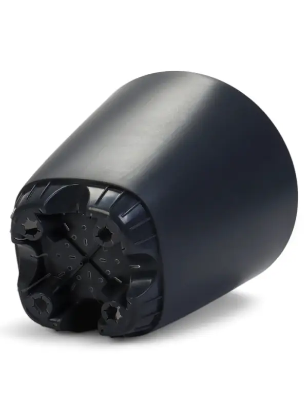 Кашпо с прикорневым поливом 4 л D-19см, H-20см графит Кашпо с прикорневым поливом 4 л D-19см, H-20см графит "Гранд"