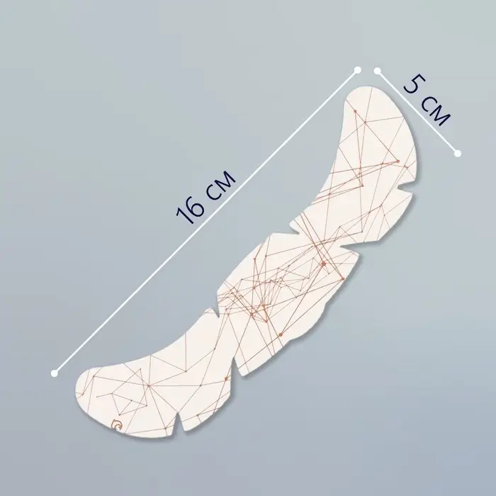 Переводная тату на тело цветная «Веснушки. Полигональные линии с точками», 16×5 см Переводная тату на тело цветная «Веснушки. Полигональные линии с точками», 16×5 см