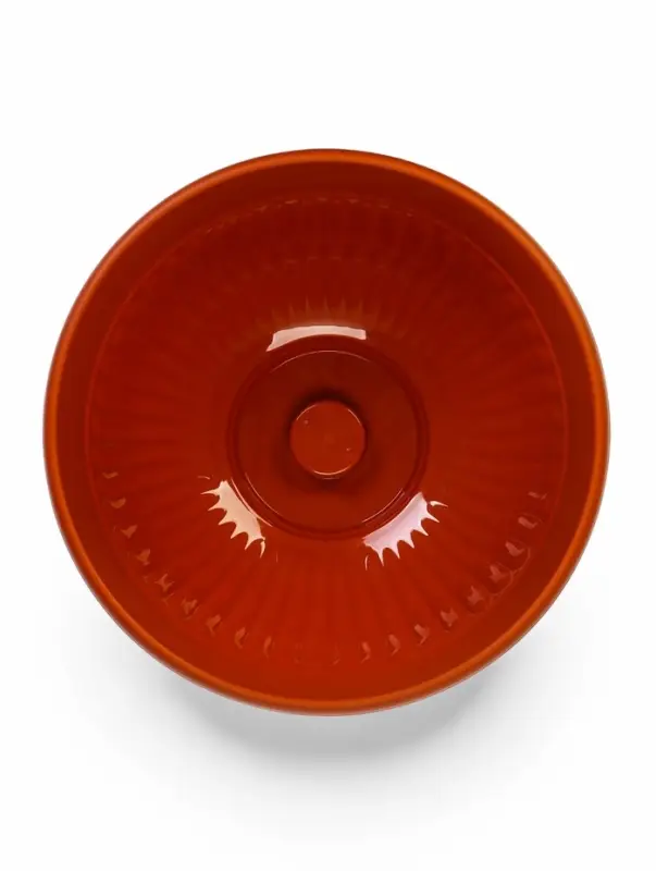 Кашпо - миска для цветов IDEA &laquo;Ливия&raquo;, 11.5 л, d=39 см, h=19 см, пластиковое, коричневое