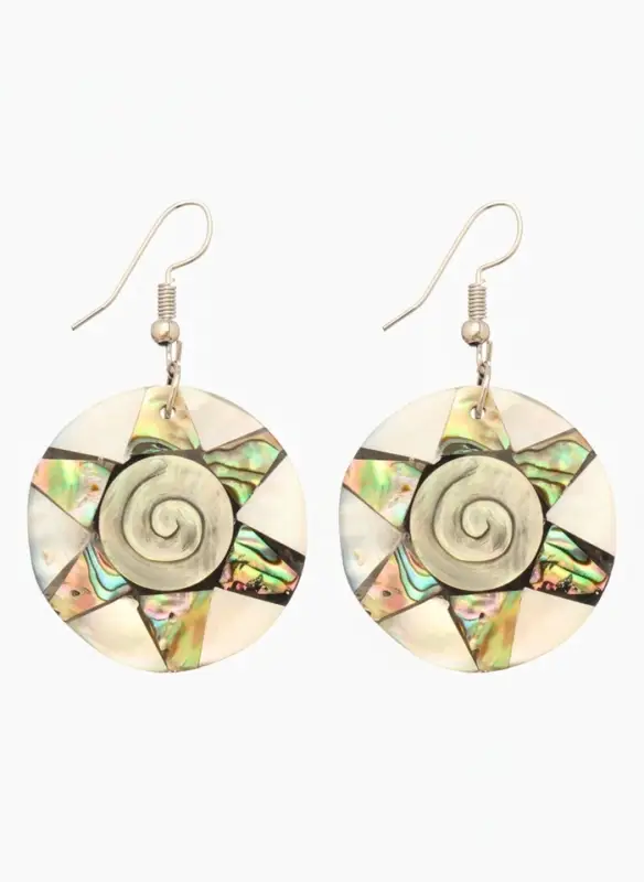 Серьги &laquo;Морское сокровище&raquo;, 5&times;3 см, ракушка