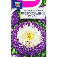 Семена цветов Астра помпонная "Превосходный Ракли", 0,2 г
