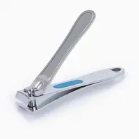 Кусачки книпсер педикюрные, с пилкой, 8 см, МИКС