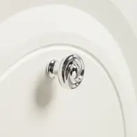 Ручка кнопка CAPPIO RK003, d=35 мм, цвет хром, набор 10 шт.