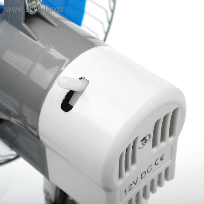 Вентилятор автомобильный AVS Comfort 8043, 12 В 6 Вентилятор автомобильный AVS Comfort 8043, 12 В 6", металл, серебристый