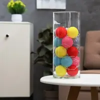 Гирлянда &laquo;Нить&raquo; 5 м с насадками &laquo;Клубки цветные&raquo;, IP20, прозрачная нить, 20 LED, свечение белое, 220 В