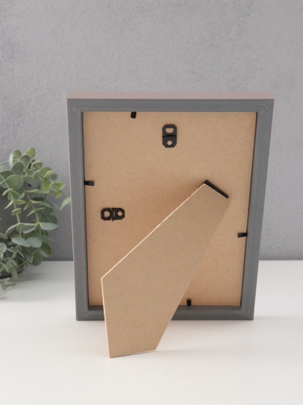 Фоторамка пластик Фоторамка пластик "МИРАМ" 15х21 св. коричневый