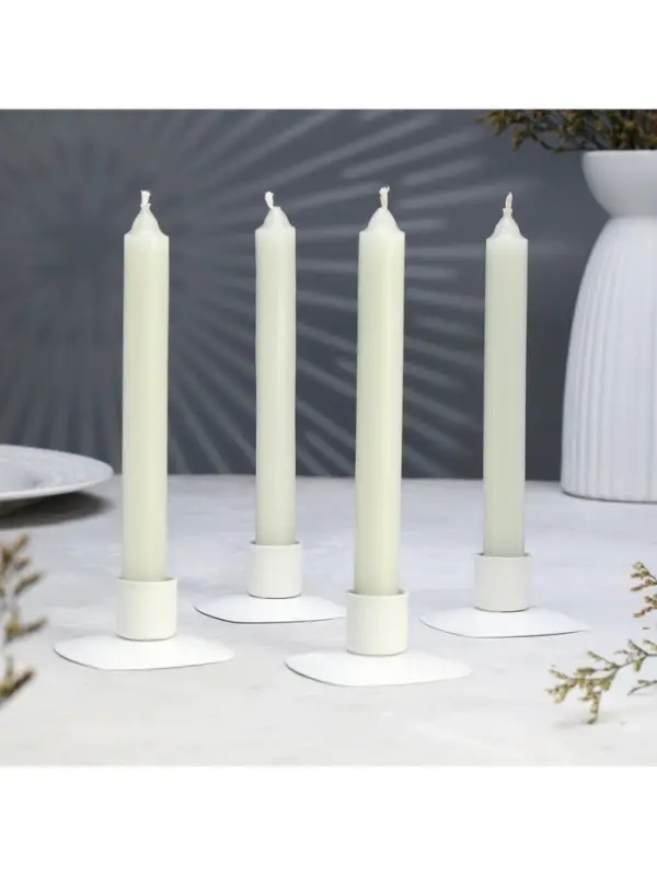 Набор хозяйственных свечей парафиновых, 1.8&times;17.5 см, 5 ч, 40 г, 4 шт.