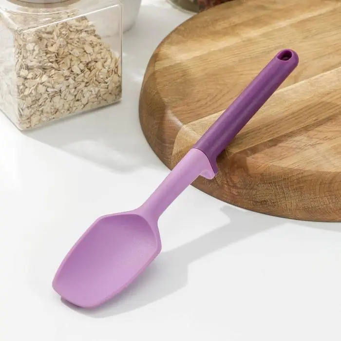 Лопатка Доляна «Мегара», 27 см, цвет фиолетовый