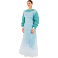 Фартук стерил., лам нетк  Tutami span гол.защит140см пл.35/40&nbsp;1шт/уп  Гекса