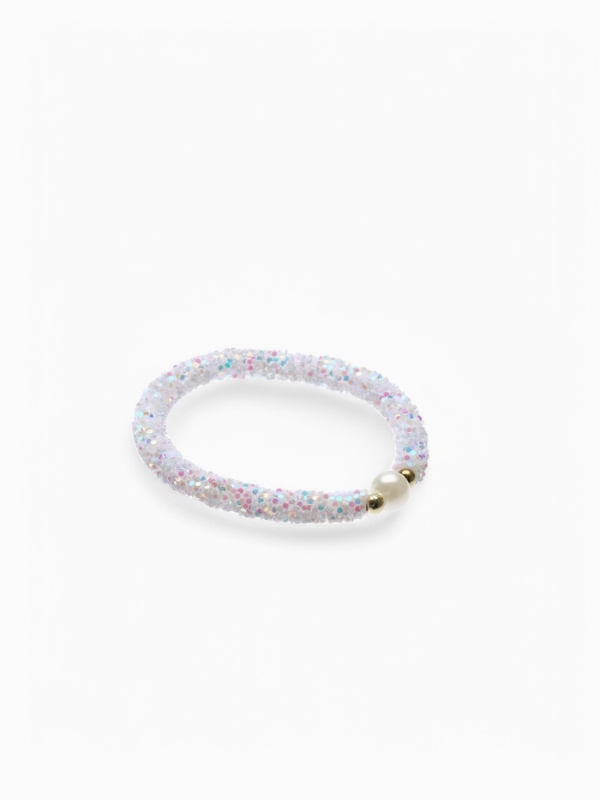 Браслет детский «Выбражулька» пайетки, сиренево-розовый Браслет детский «Выбражулька» пайетки, сиренево-розовый