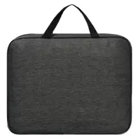 Папка с ручками текстильная А4, Офис - премиум &laquo;Графит&raquo;, для бумаг, для офиса, 350&times;270&times;60 мм, ПДМ-111