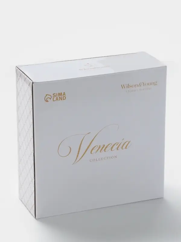 Тарелки глубокие WY Venecia, набор 2 шт., 580 мл, фарфор, белые