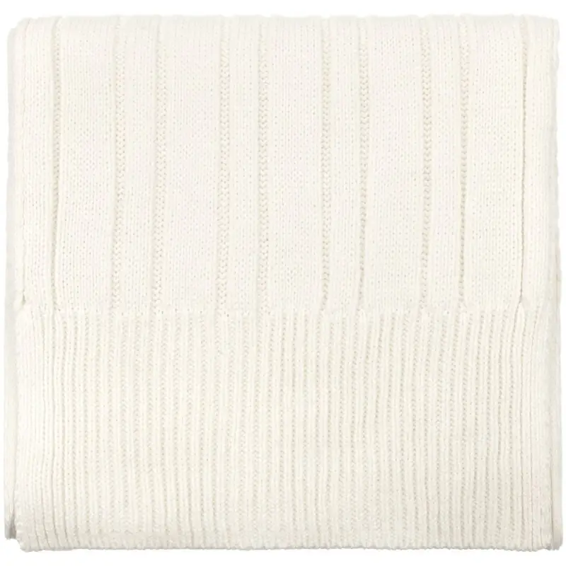 Шарф Knit Beat, белый (молочный)